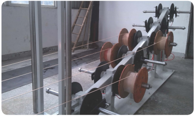 ZCN08D-4、8、12頭氣動漲力可調(diào)式放線架